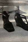 OUDE WAAG Sheepskin Killer High Heel OW-23SS-FT01 Black